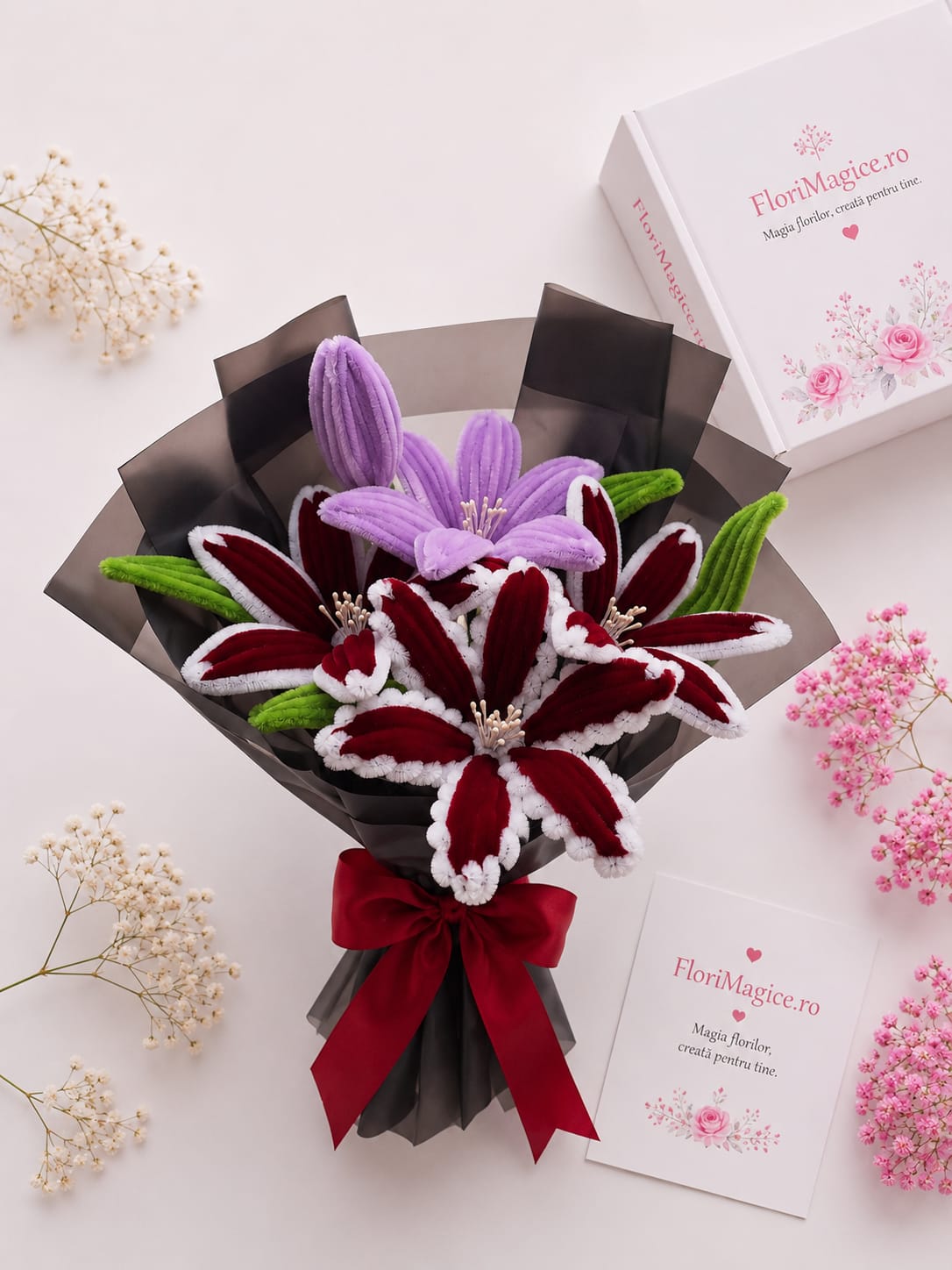 Buchet crini plusati